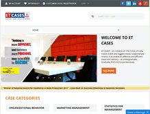 Tablet Screenshot of etcases.com